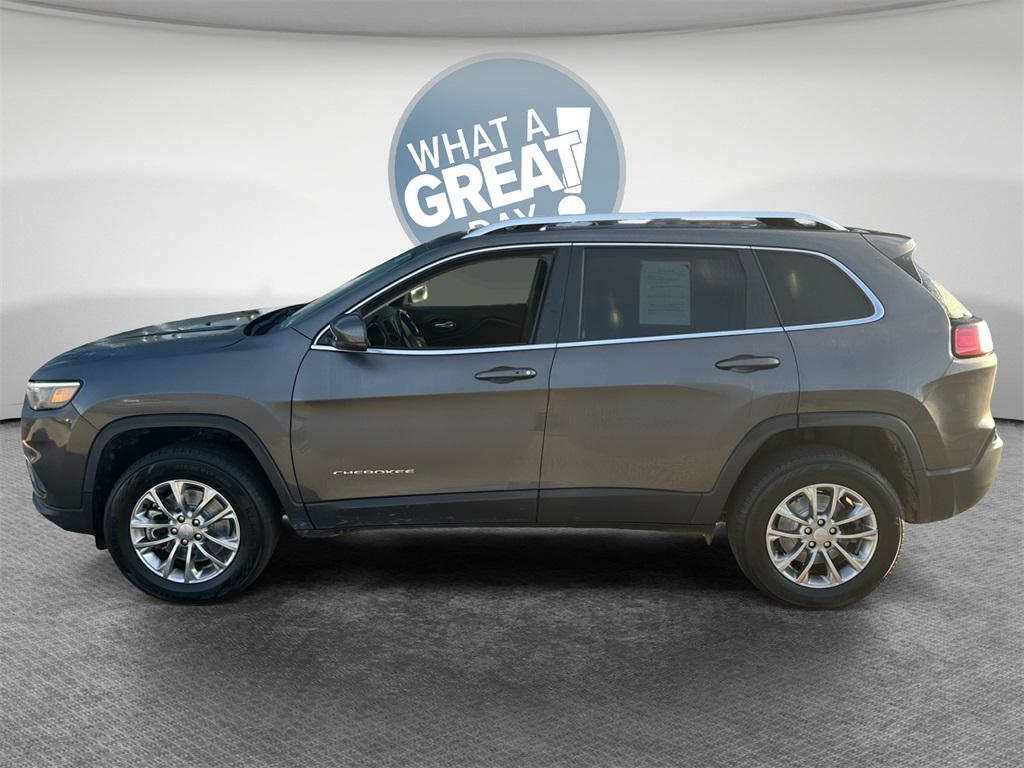 used 2021 Jeep Cherokee car, priced at $21,087