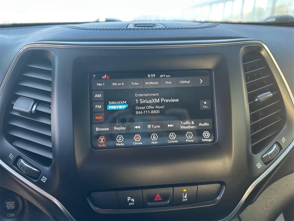 used 2021 Jeep Cherokee car, priced at $21,087