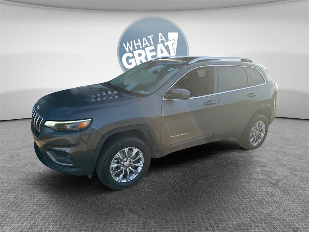 used 2021 Jeep Cherokee car, priced at $21,087