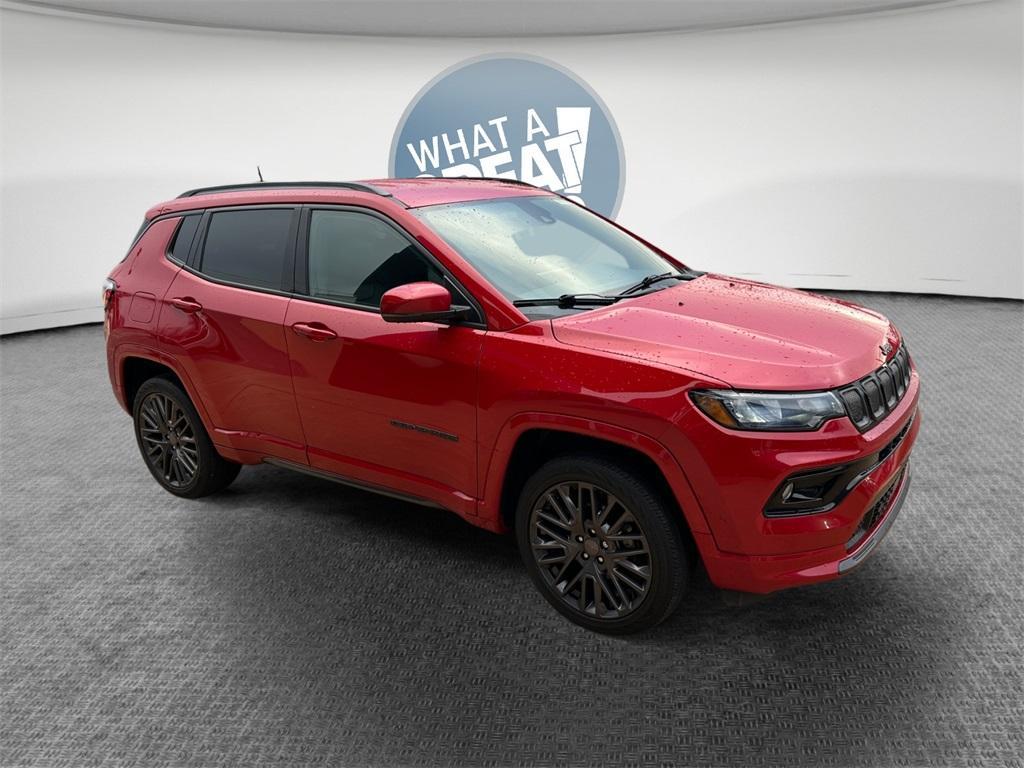 used 2022 Jeep Compass car, priced at $20,987