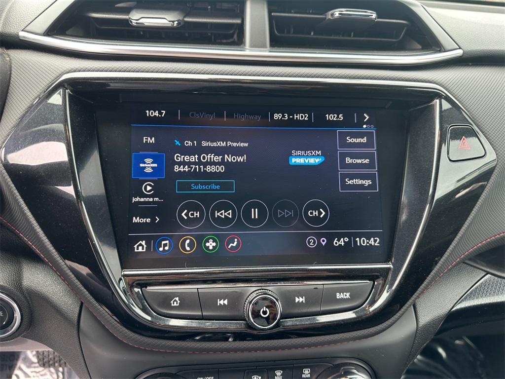 used 2022 Chevrolet TrailBlazer car, priced at $23,339