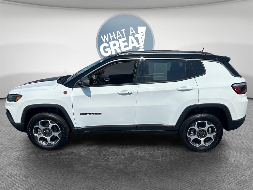 used 2022 Jeep Compass car, priced at $23,767