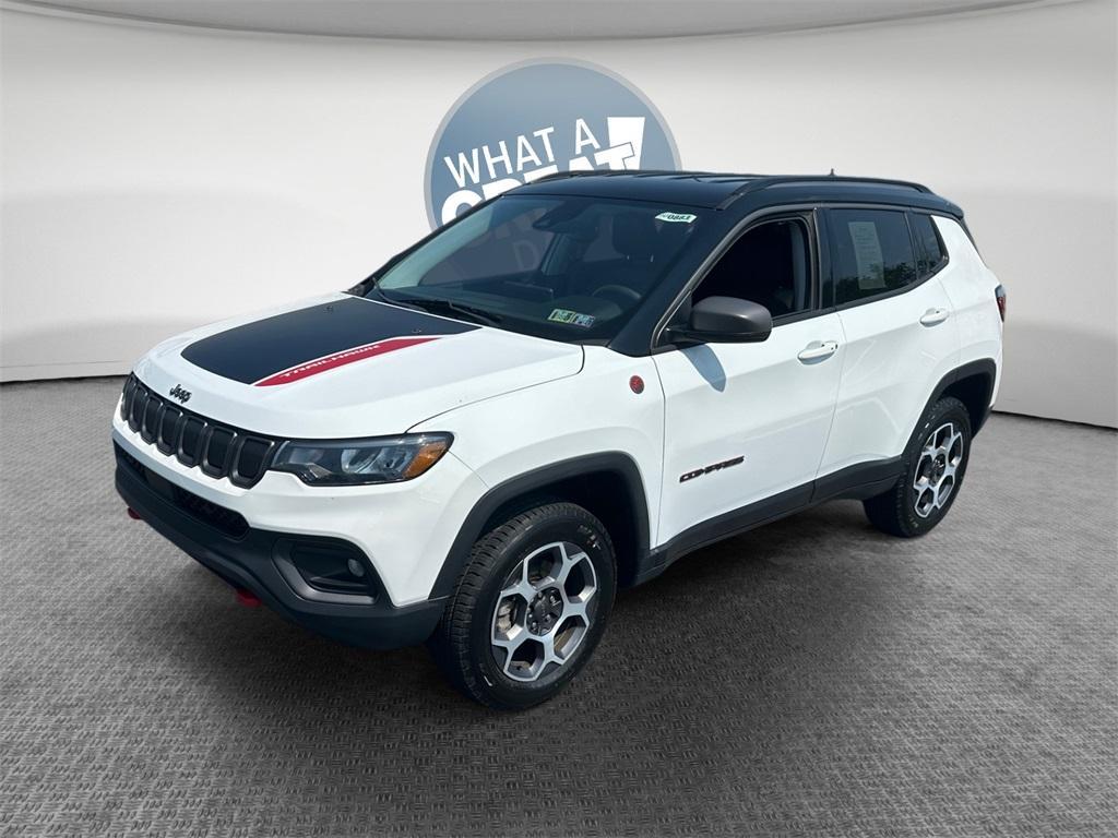 used 2022 Jeep Compass car, priced at $23,767