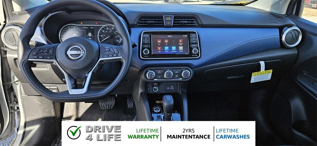 new 2025 Nissan Versa car, priced at $20,223