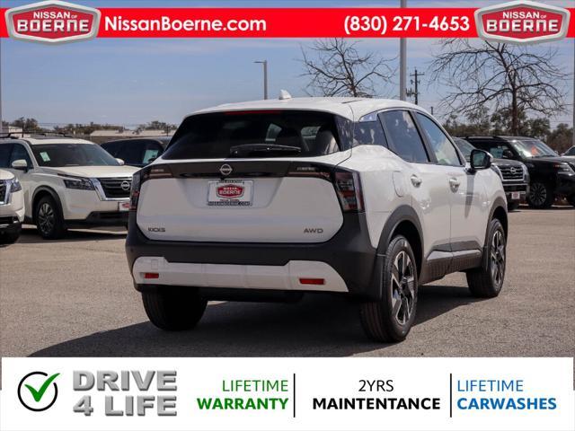 new 2025 Nissan Kicks car, priced at $26,663