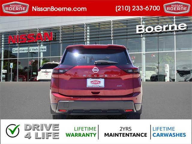 new 2024 Nissan Rogue car, priced at $27,744