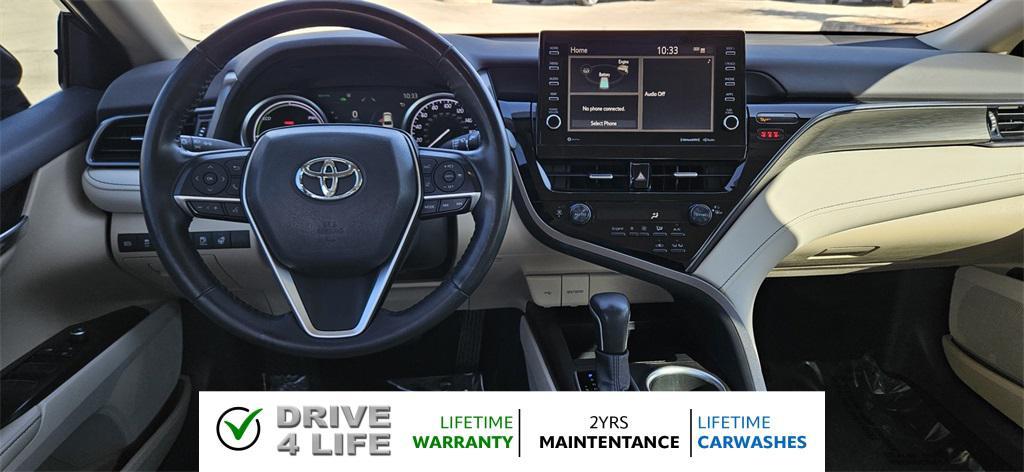 used 2022 Toyota Camry Hybrid car, priced at $27,995