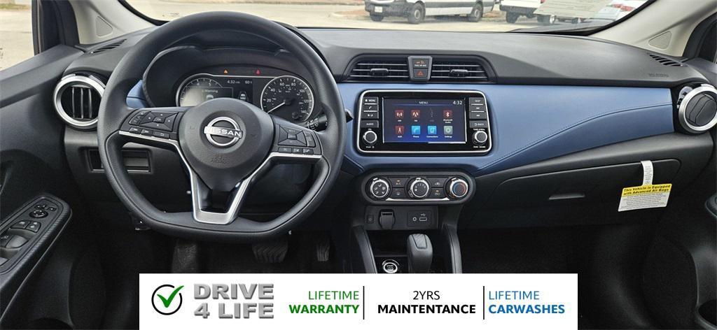 new 2025 Nissan Versa car, priced at $20,223