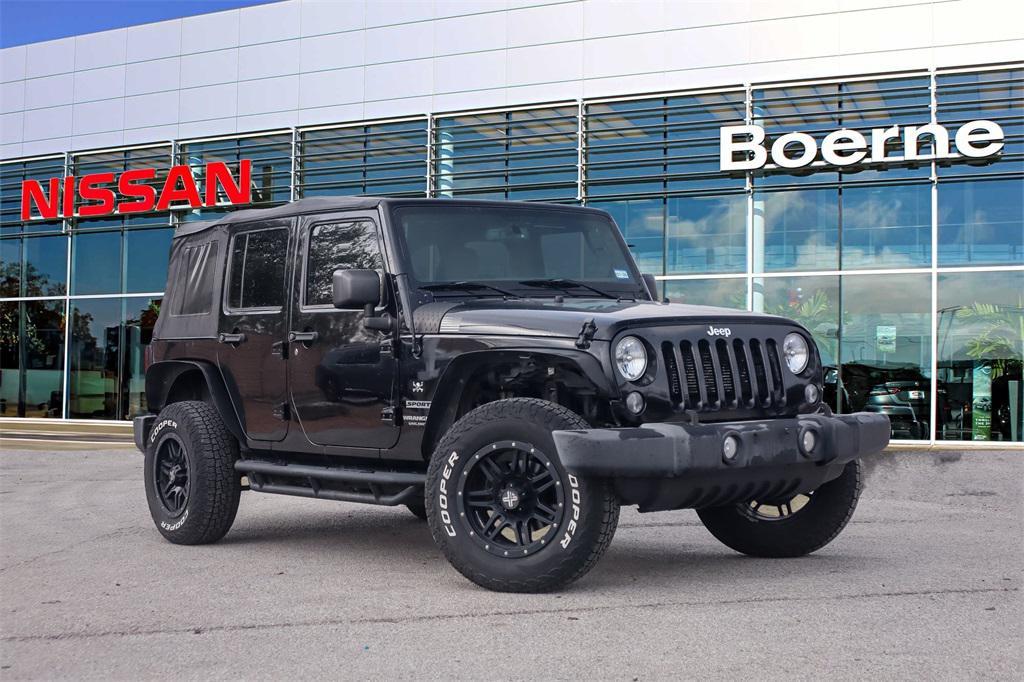used 2015 Jeep Wrangler Unlimited car, priced at $17,150