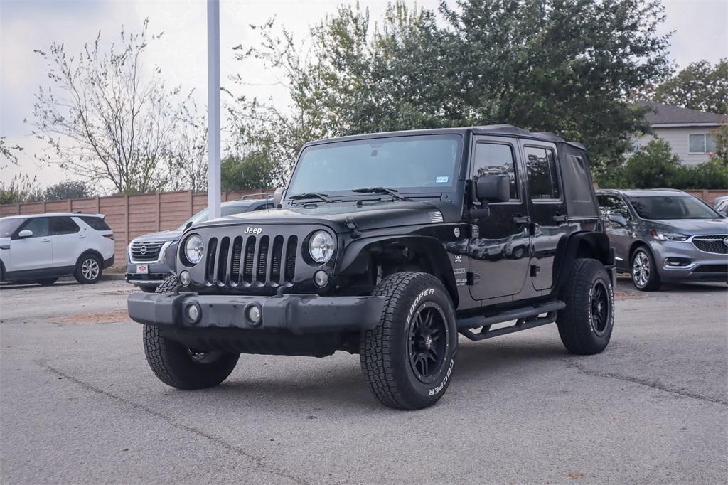 used 2015 Jeep Wrangler Unlimited car, priced at $17,150