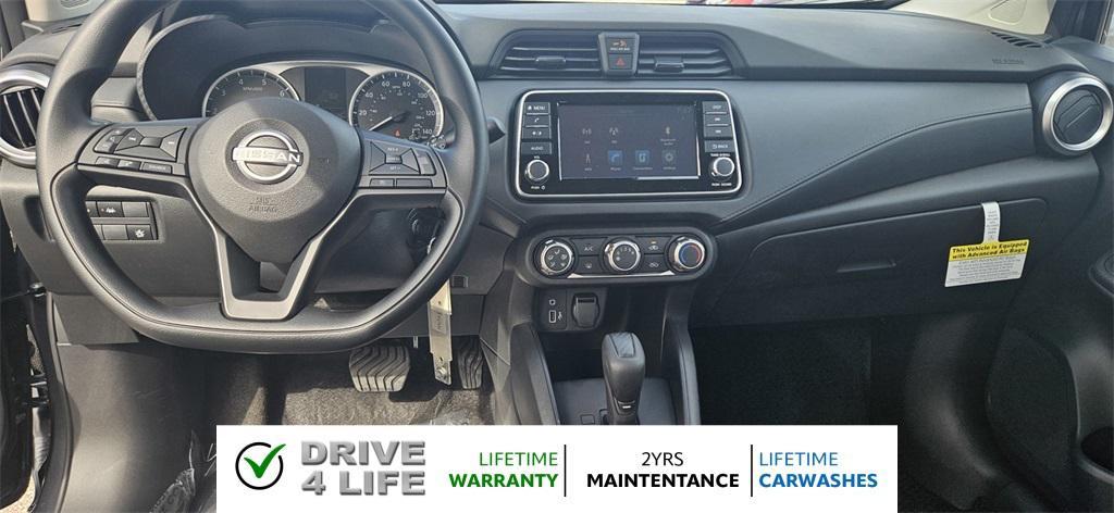 new 2025 Nissan Versa car, priced at $19,815