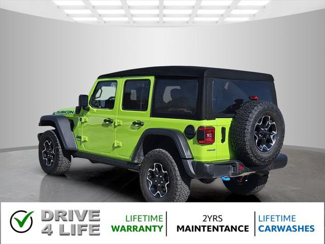 used 2021 Jeep Wrangler Unlimited 4xe car, priced at $36,181