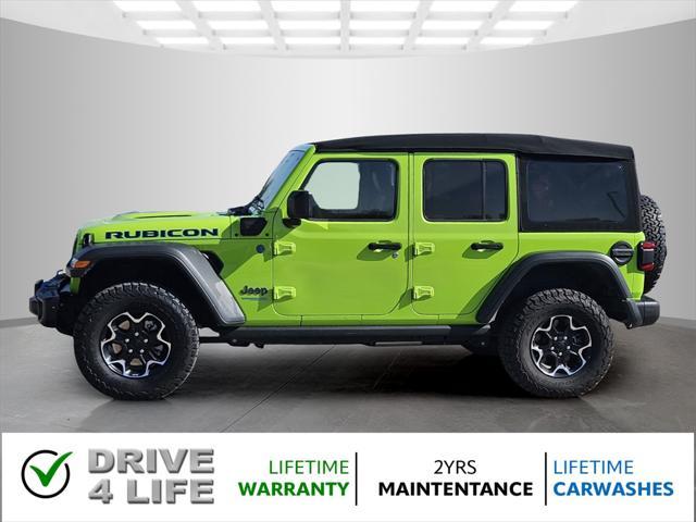 used 2021 Jeep Wrangler Unlimited 4xe car, priced at $36,181