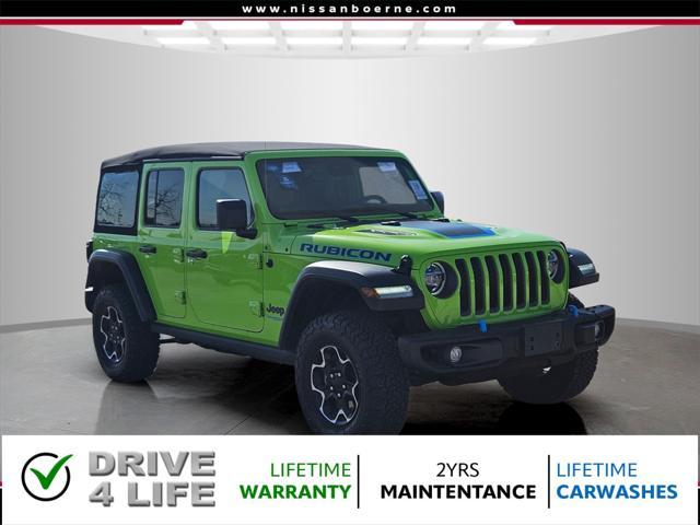 used 2021 Jeep Wrangler Unlimited 4xe car, priced at $36,181