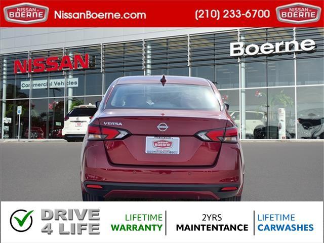 new 2025 Nissan Versa car, priced at $22,050