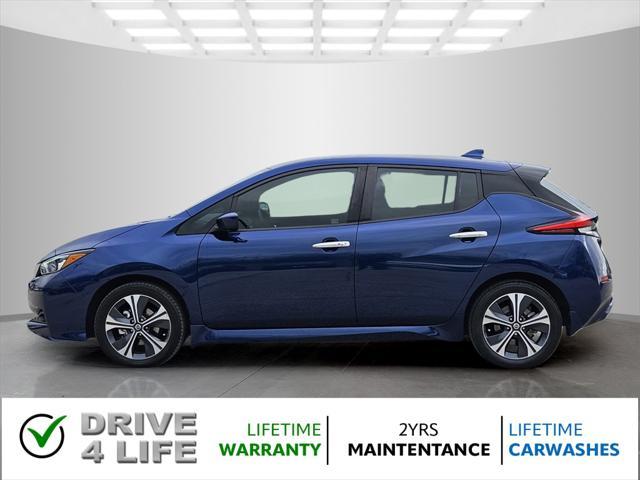 used 2021 Nissan Leaf car, priced at $16,889