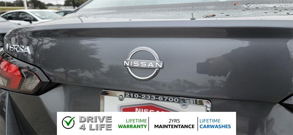 new 2025 Nissan Versa car, priced at $20,210