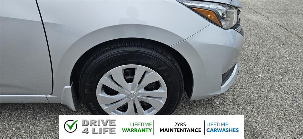 new 2025 Nissan Versa car, priced at $20,408