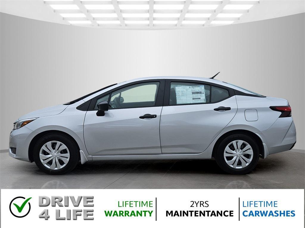 new 2025 Nissan Versa car, priced at $19,042