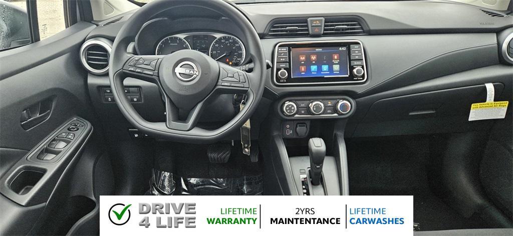 new 2025 Nissan Versa car, priced at $20,408