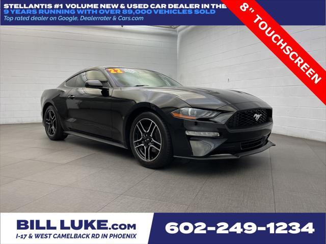 used 2022 Ford Mustang car, priced at $24,973