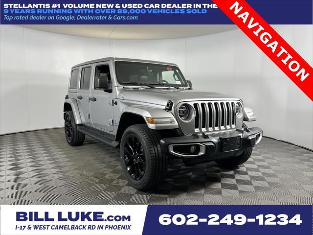 used 2021 Jeep Wrangler Unlimited 4xe car, priced at $28,973