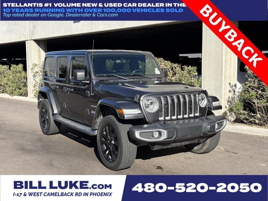 used 2021 Jeep Wrangler Unlimited 4xe car, priced at $28,575