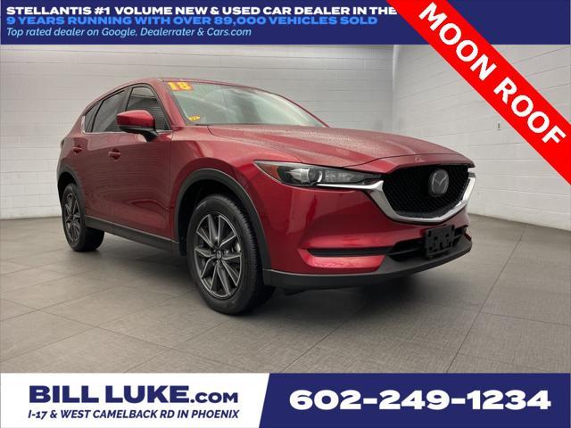 used 2018 Mazda CX-5 car, priced at $21,573