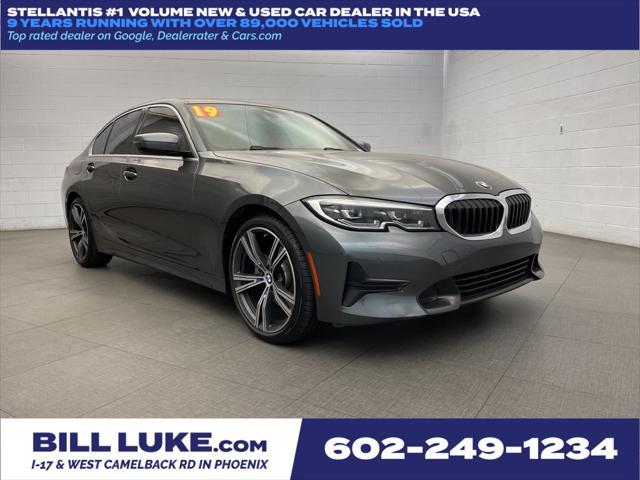 used 2019 BMW 330 car, priced at $19,973