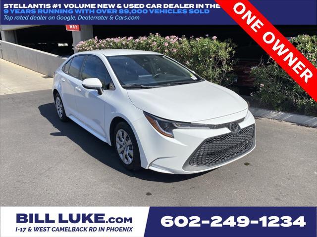used 2020 Toyota Corolla car, priced at $17,673