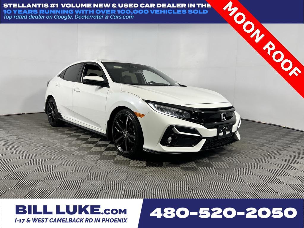 used 2021 Honda Civic car, priced at $26,973