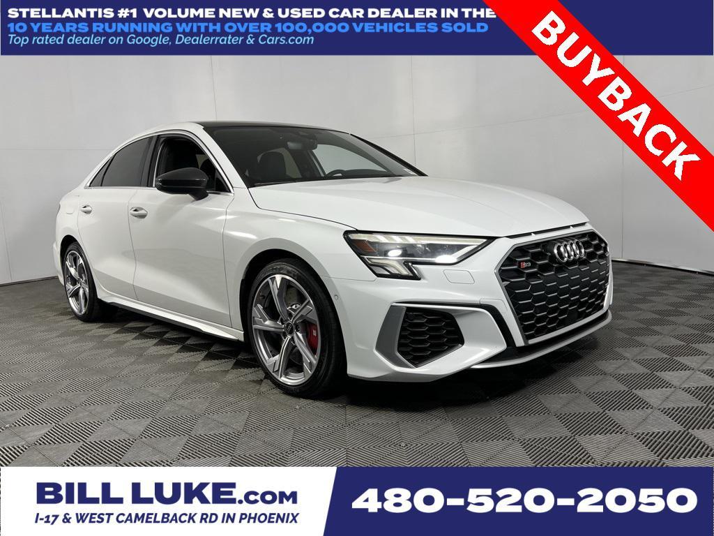 used 2023 Audi S3 car, priced at $35,575