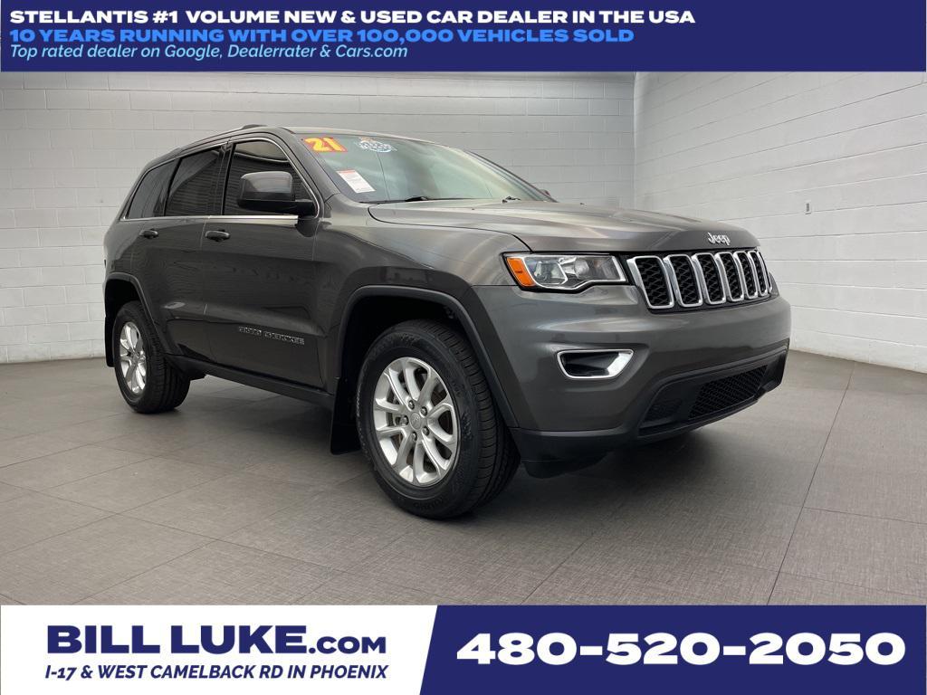 used 2021 Jeep Grand Cherokee car, priced at $19,973
