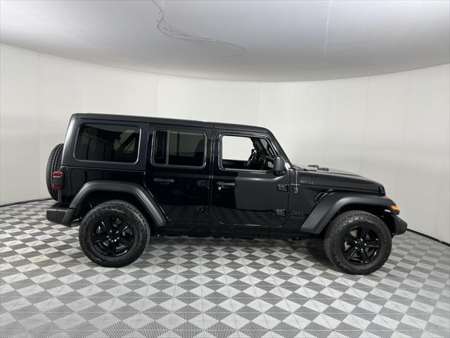 used 2021 Jeep Wrangler Unlimited car, priced at $32,873