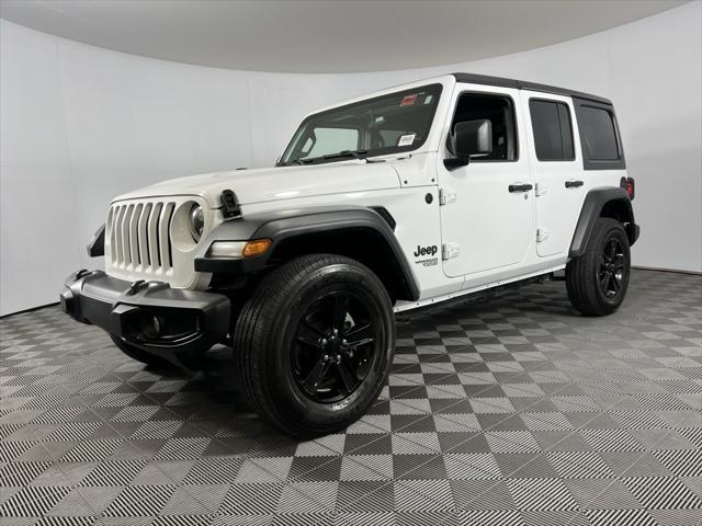 used 2021 Jeep Wrangler Unlimited car, priced at $28,975