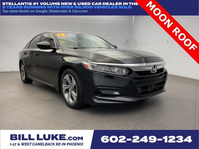 used 2018 Honda Accord car, priced at $18,973