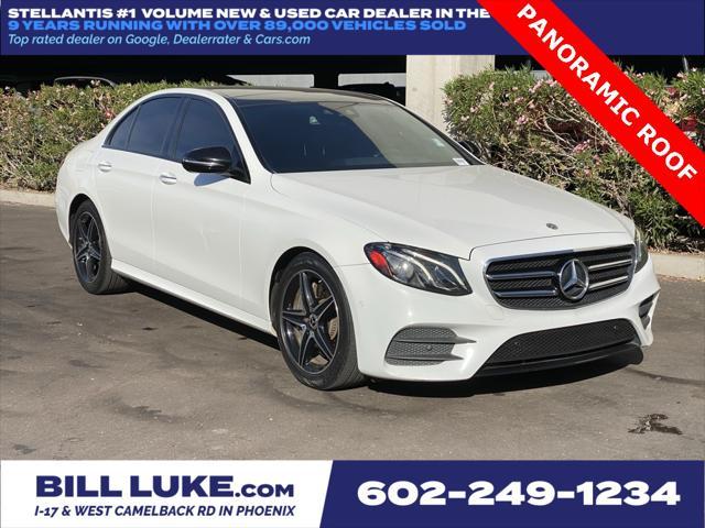 used 2018 Mercedes-Benz E-Class car, priced at $21,673