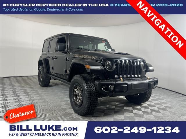 used 2022 Jeep Wrangler Unlimited car, priced at $57,273