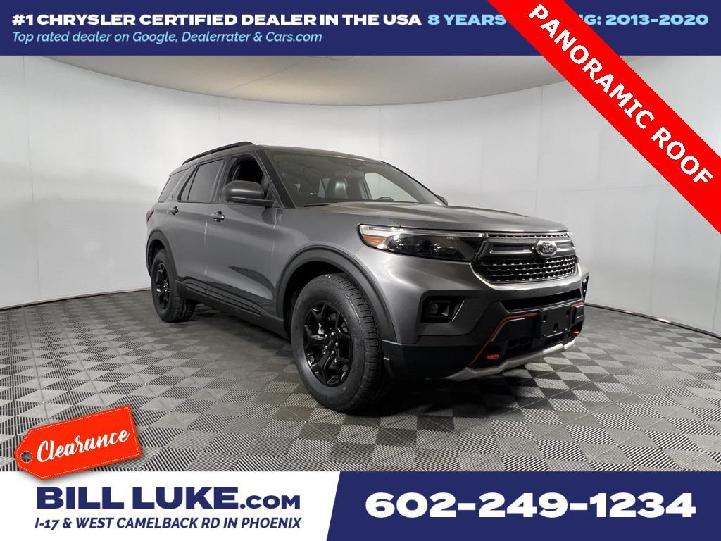 used 2022 Ford Explorer car, priced at $31,573