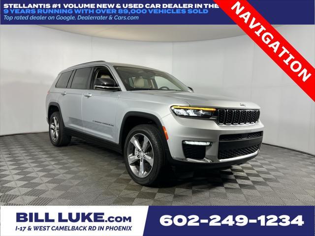 used 2021 Jeep Grand Cherokee L car, priced at $30,573