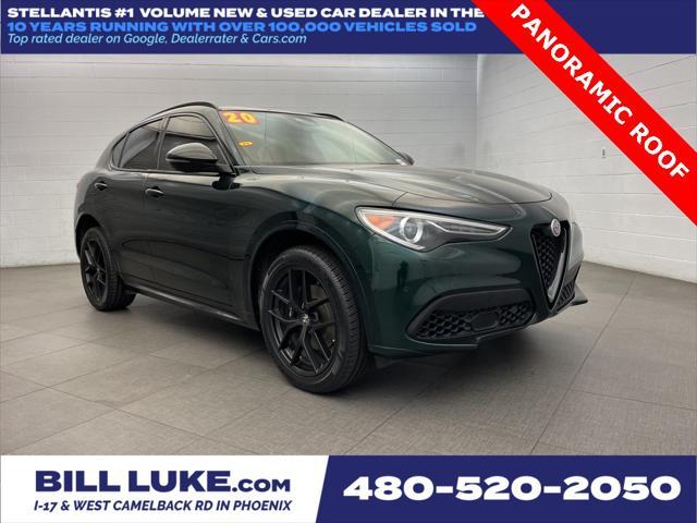 used 2020 Alfa Romeo Stelvio car, priced at $21,273