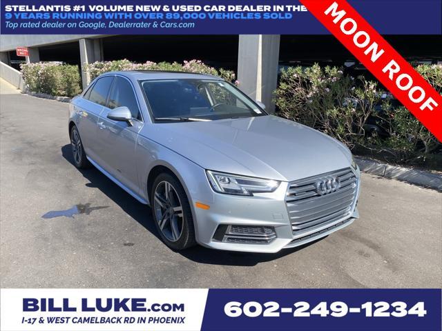 used 2018 Audi A4 car, priced at $17,973