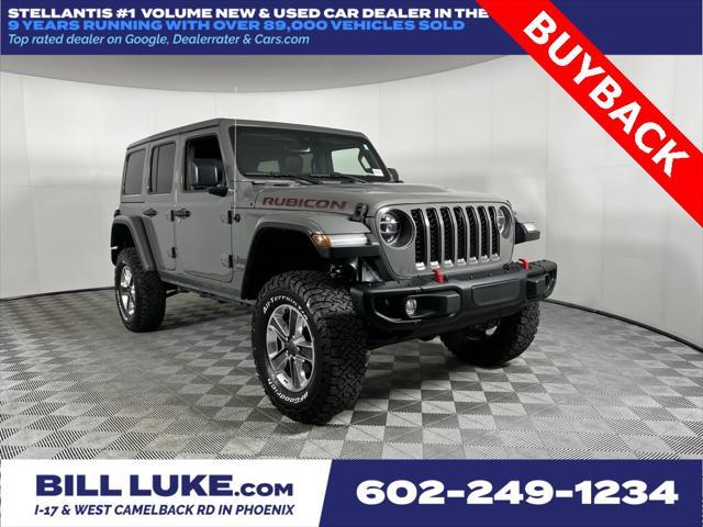 used 2021 Jeep Wrangler Unlimited car, priced at $36,575