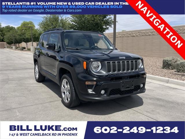 used 2022 Jeep Renegade car, priced at $23,573