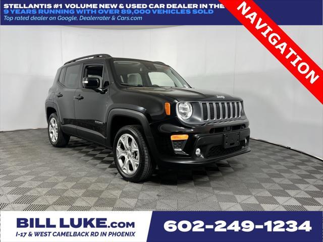 used 2022 Jeep Renegade car, priced at $23,573