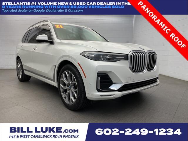 used 2021 BMW X7 car, priced at $47,573