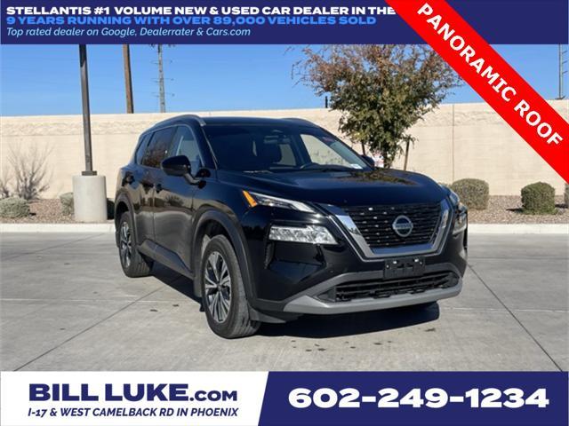 used 2021 Nissan Rogue car, priced at $17,573