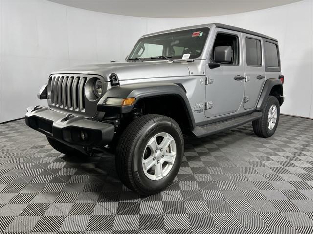 used 2020 Jeep Wrangler Unlimited car, priced at $24,575