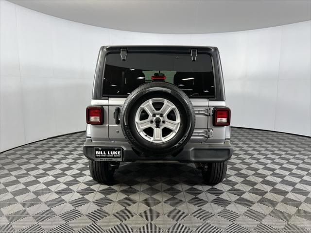 used 2020 Jeep Wrangler Unlimited car, priced at $24,575
