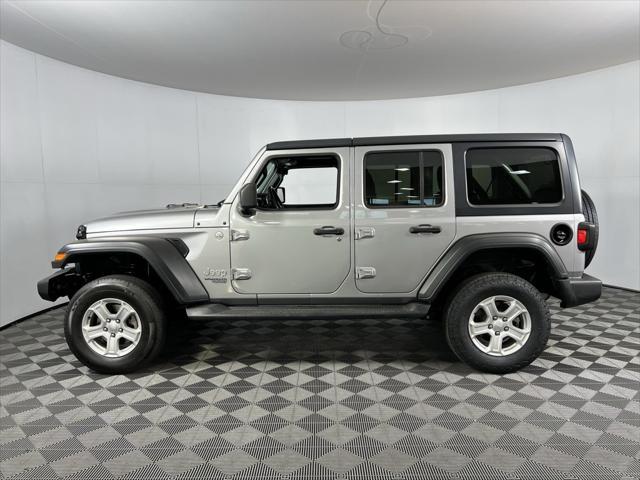 used 2020 Jeep Wrangler Unlimited car, priced at $24,575